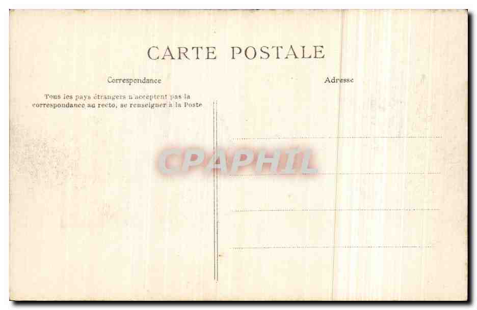CPA Anvers Le Theatre Flamand — Rückseite