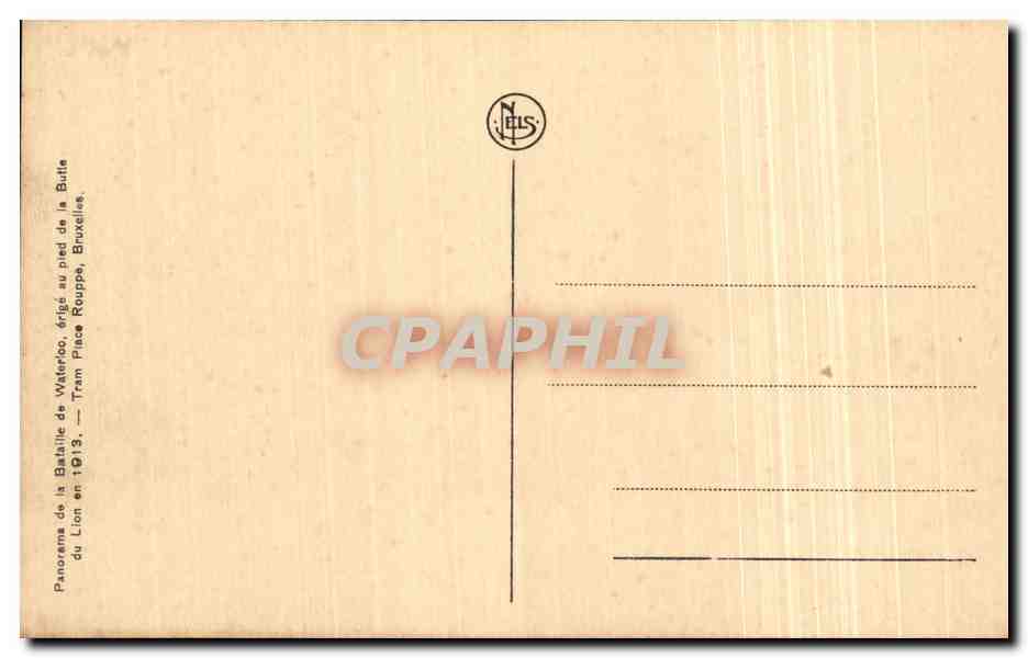 Bataille de Waterloo — Panorama de la bataille de Waterloo — Neils, n°8 — Reverso