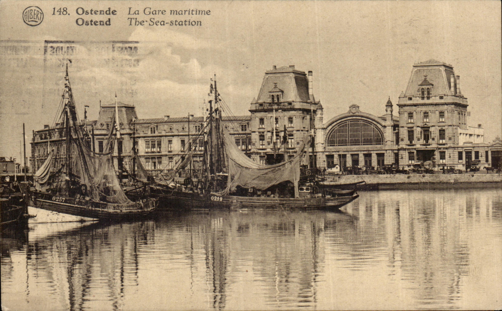 Ostende — La Gare maritime — AIBERT