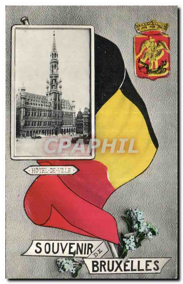 CPA Souvenir Bruxelles
