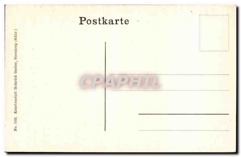 CPA Gruss Aus Brunn Tchequie Tchequia — Verso