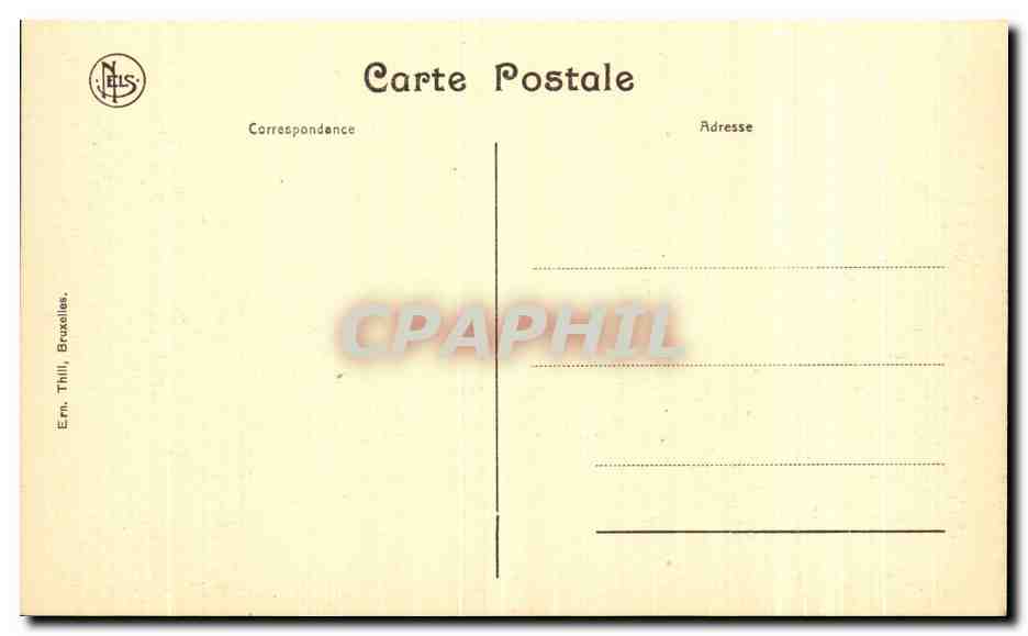 CPA Dinant en Faubourg de Lelfe Cliche De Bois  — Rückseite