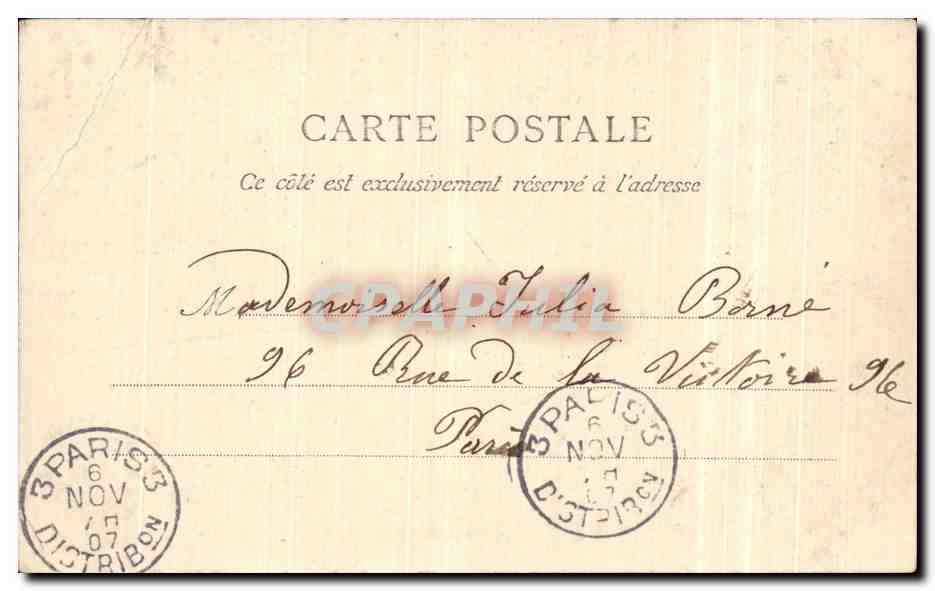 CPA Gand Vue Sur Un Canal a Gand Bateaux — Rückseite