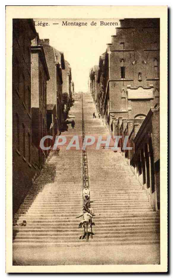 CPA Liege Montagne de Bueren