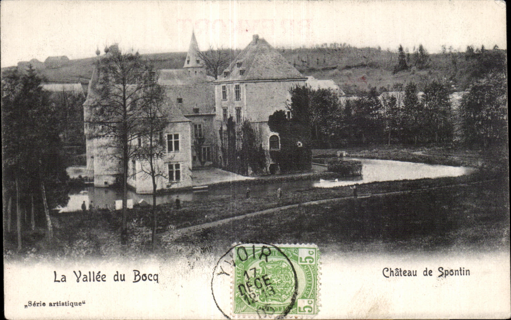CPA La Vallee Du Bocq Chateau de Spontin 