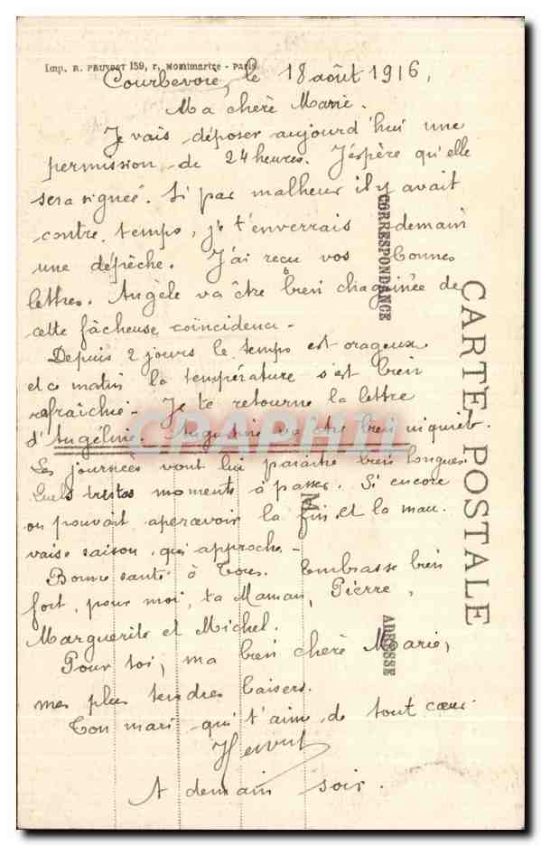 Ypres (Belgique) — Après le bombardement — Une rue de la jolie cité — J. Courcier, 8, rue Simon-le-Franc, Paris — Rückseite
