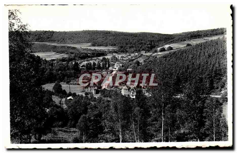 CPA Vresse sur SEmois vue de la route de la Haisette 