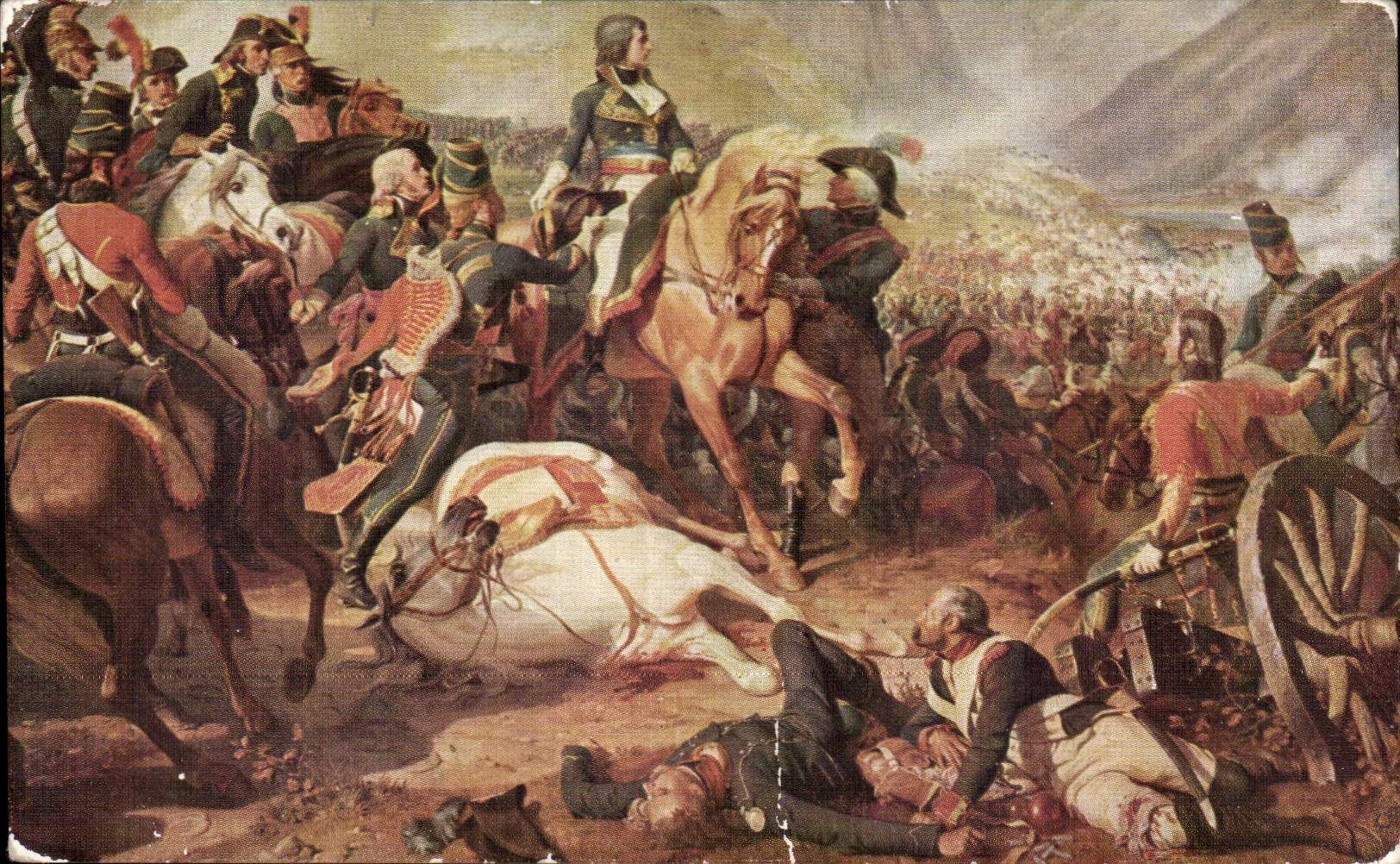 CPA Philipot Eaux Bataille de Rivoli Militaria Napoleon 