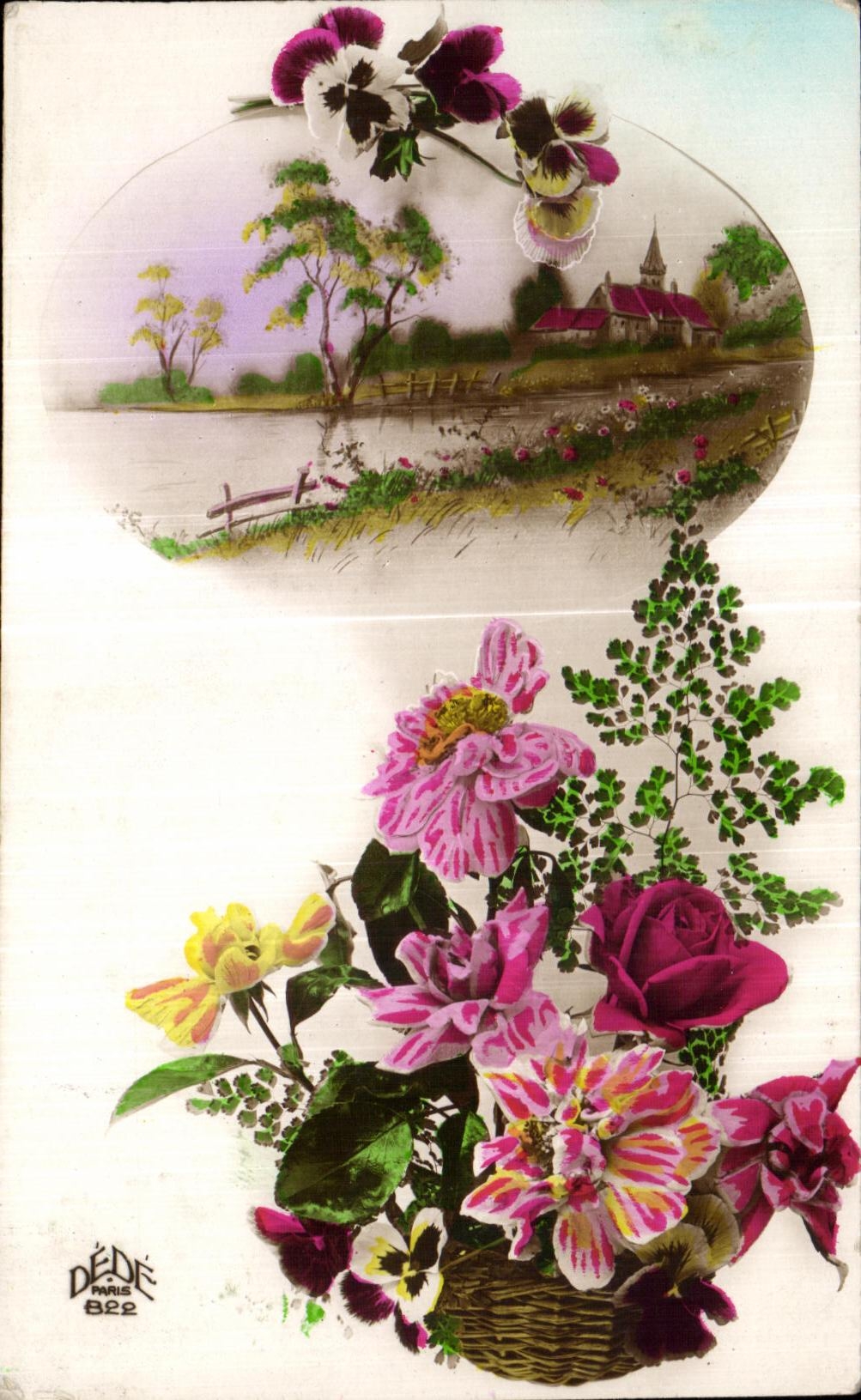 CPA Fleurs 