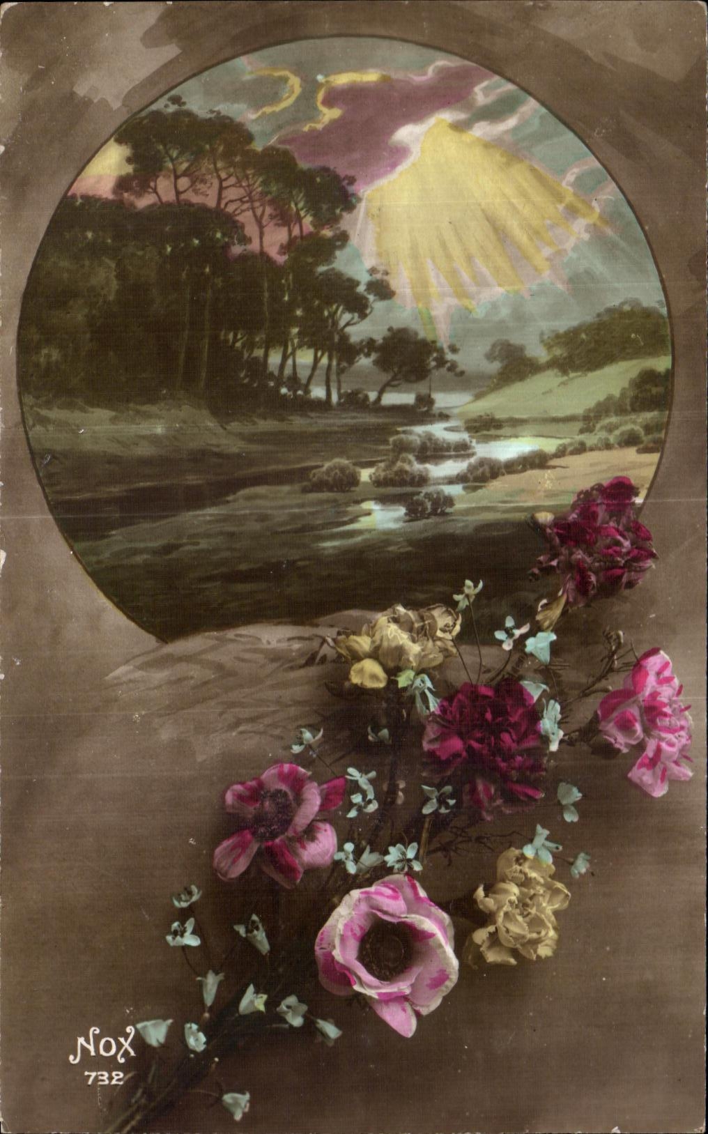 CPA Fleurs 