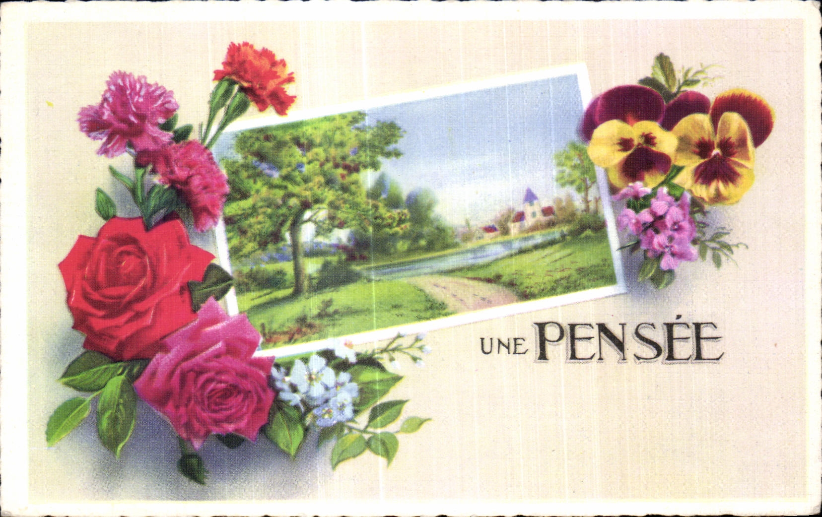 CPA Fleurs 