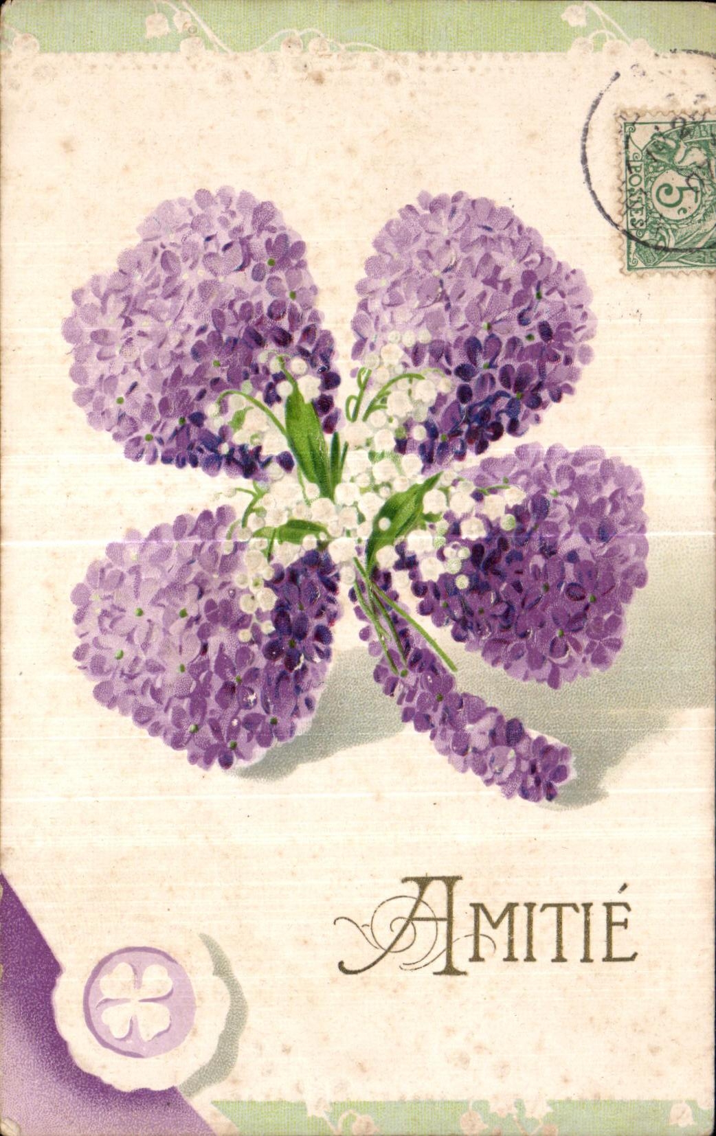 Fleurs de lilas — Amitié — K.F. Éditeur, Paris