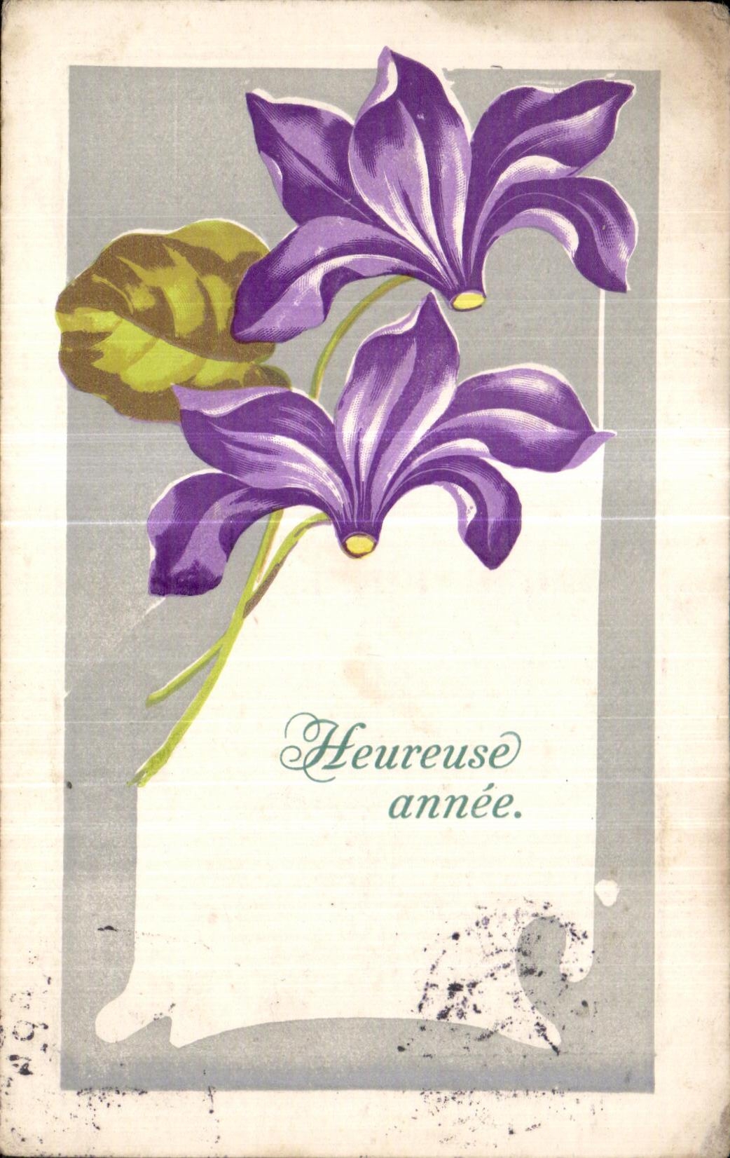 CPA Fleurs 