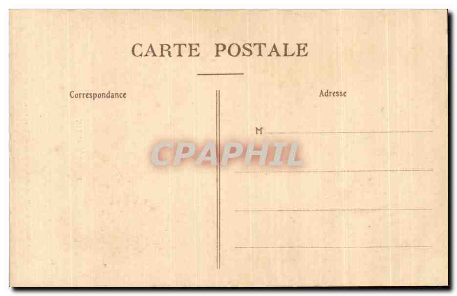 CPA Saint Martin Apotheose  — Verso