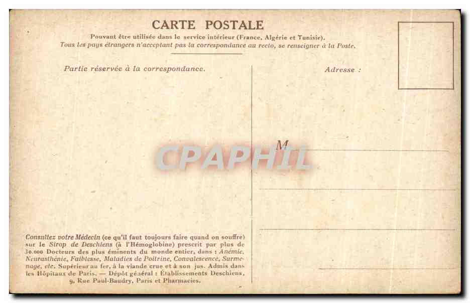 CPA Sacre De Napoleon I Musee du Louvre Paris  — Verso
