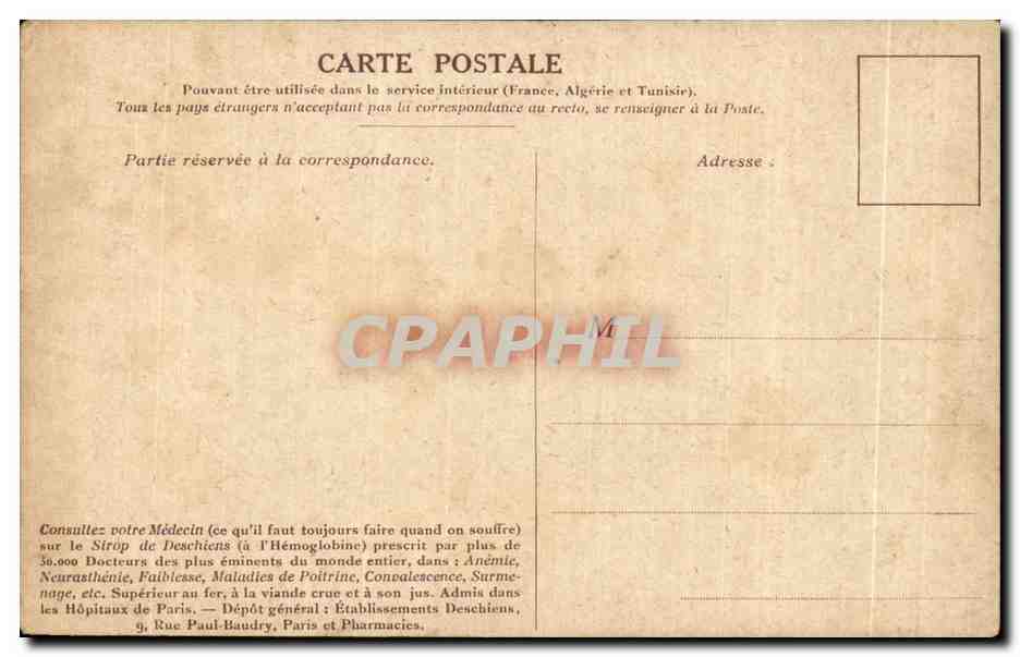 CPA Muvee de Louvre Rouget De Lisle Revolution Francaise 1789 Musee du Lovre Paris La Marseillaise — Verso