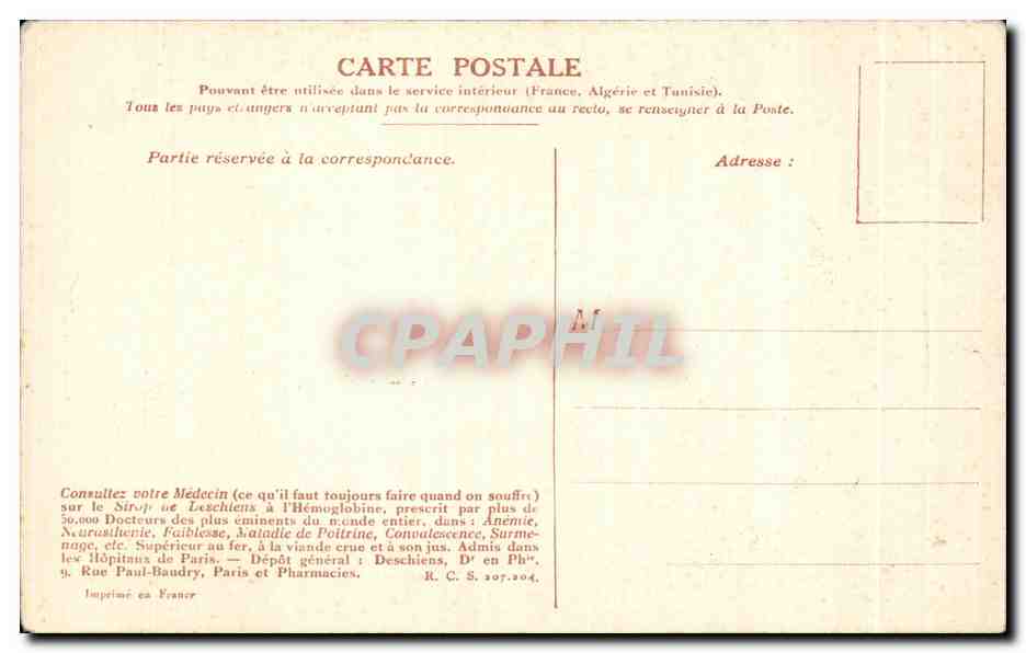 CPA Bataille De Zurich Napoleon Musee de Versailles Militaria — Rückseite