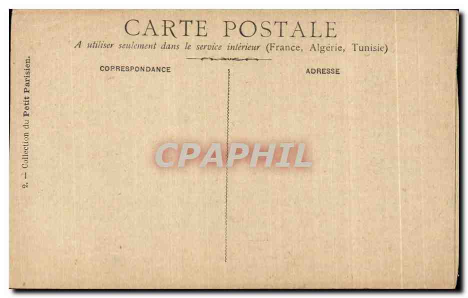 CPA 14 Juillet 1880 Distribution des Drapeaux — Rückseite