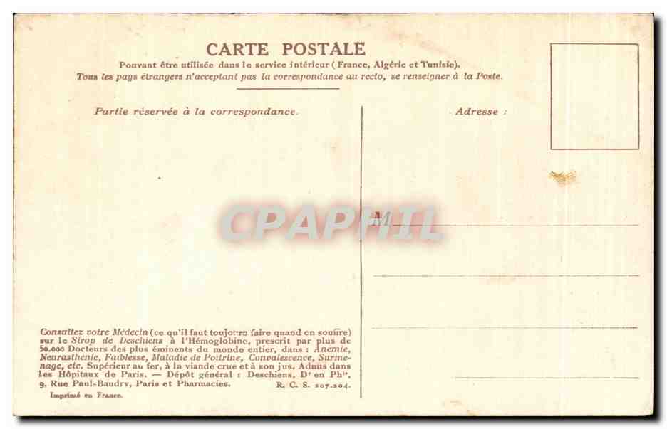 CPA Bataille de Fleurus 26 juin 1794 Napoleon Militaria  — Rückseite