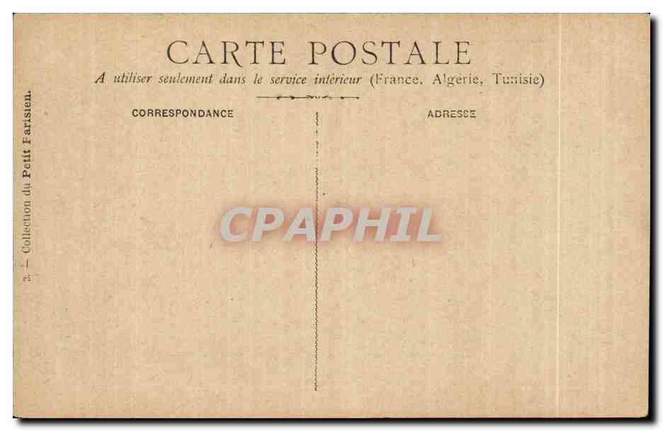 CPA 4 Septembre 1870 Proclamation de la Republique — Verso