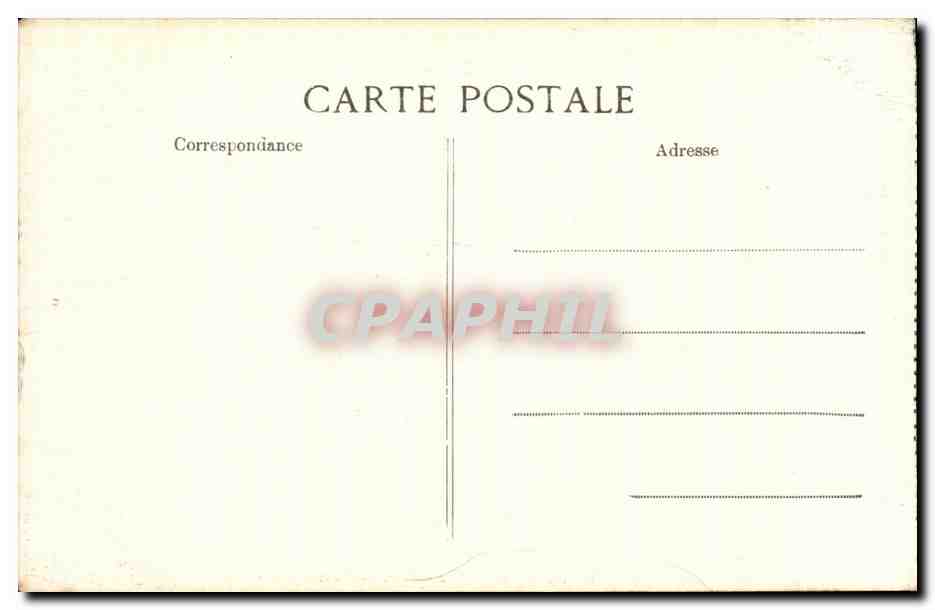 CPA Napoleon Les Adieux de Fontainebleau — Verso