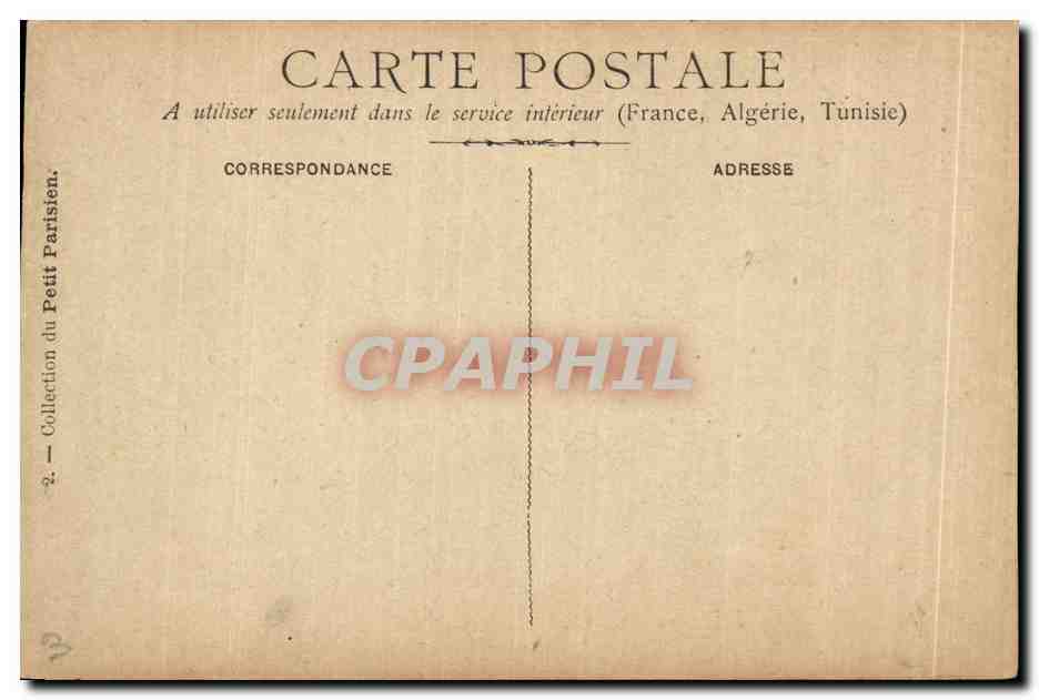 CPA Juilet Distribution des Drapeaux Militaria Dragons — Rückseite