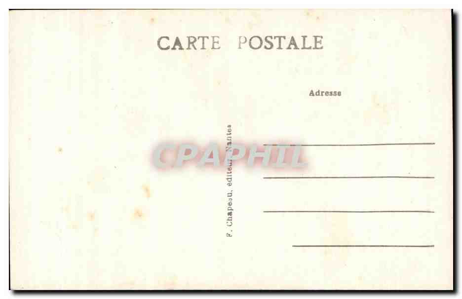 CPA Pierre ll Duc de Bretagne Ne 1418 epousa Francoise d Amboise  — Rückseite