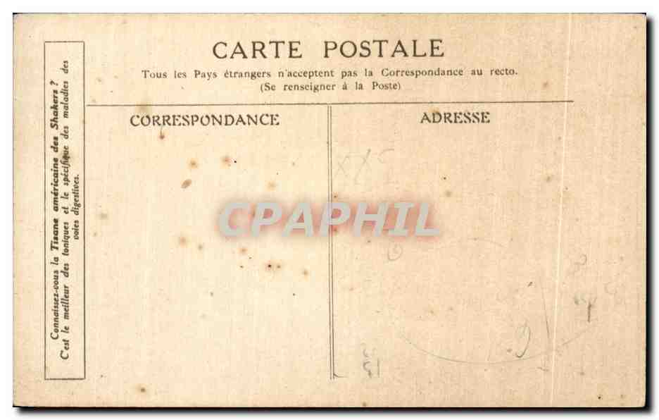 CPA Rouget de Lisle Chantant pour la premiere fois la Marseillaise chez Dietrich maire de Strasbourg — Rückseite