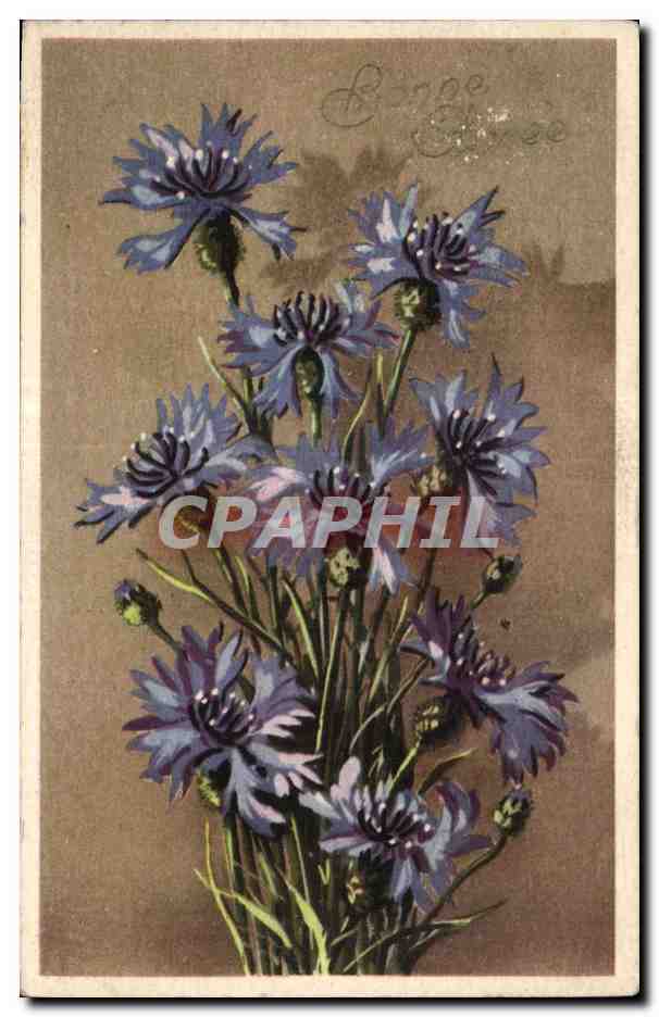 CPA Fantaisie Fleur 