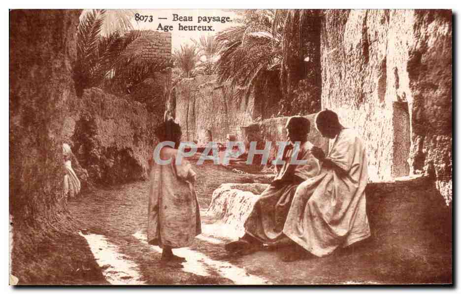CPA Beau paysage Age heureux
