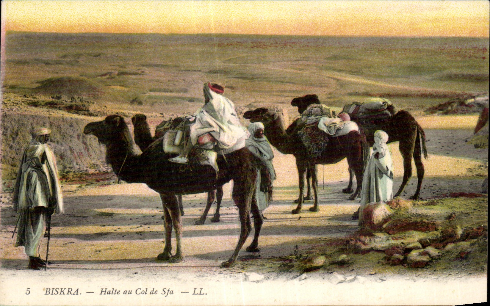 Biskra — Halte au Col de Sfa — LL. n°5