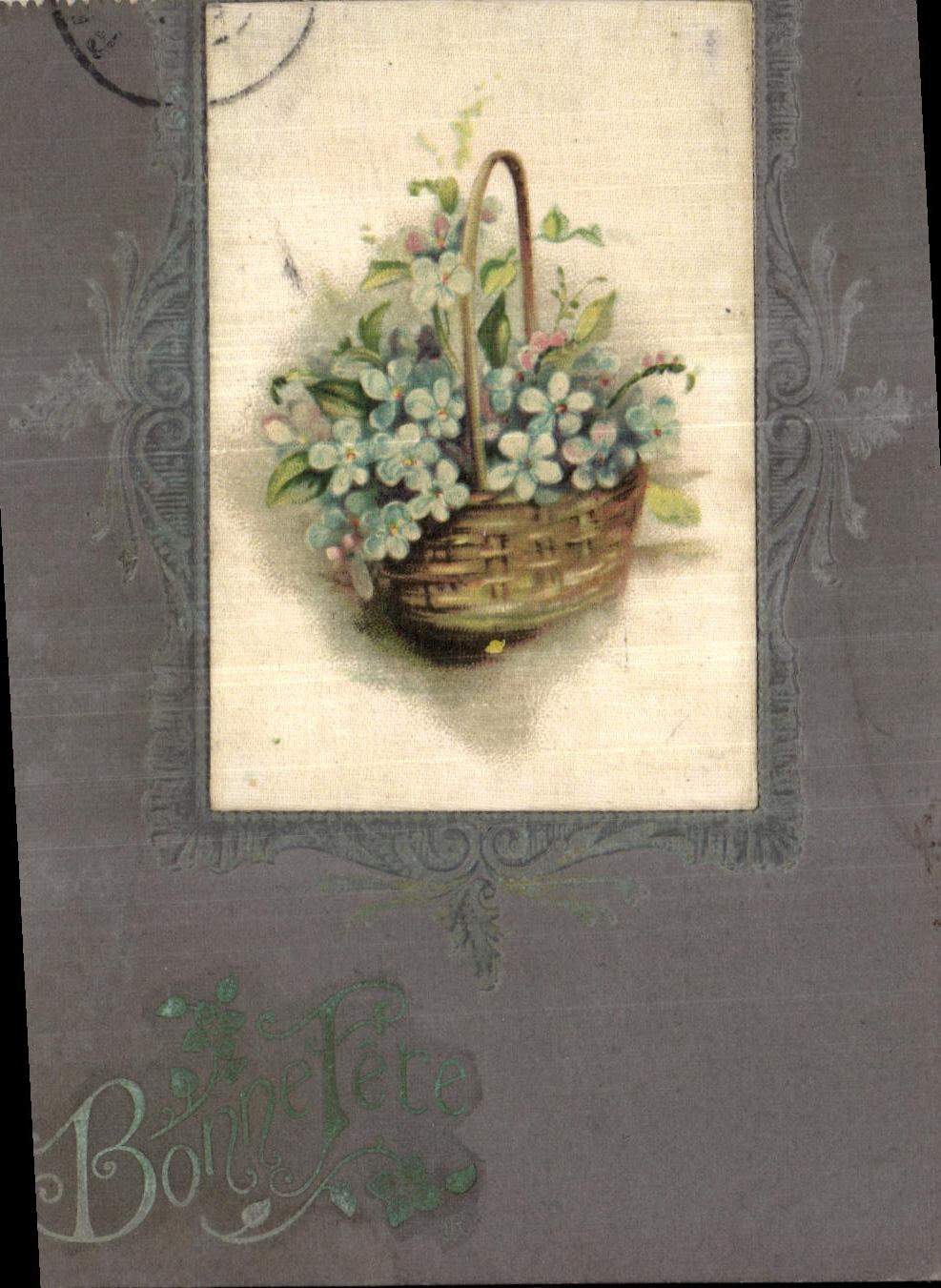 CPA Fantaisie Fleurs 