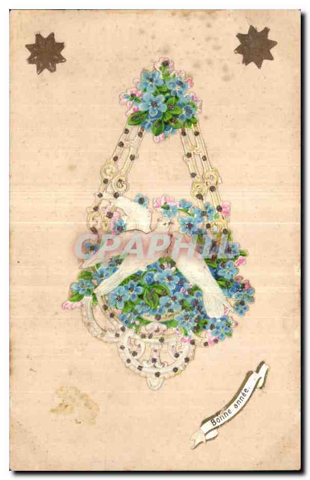 CPA Fantaisie Fleurs Colombes 