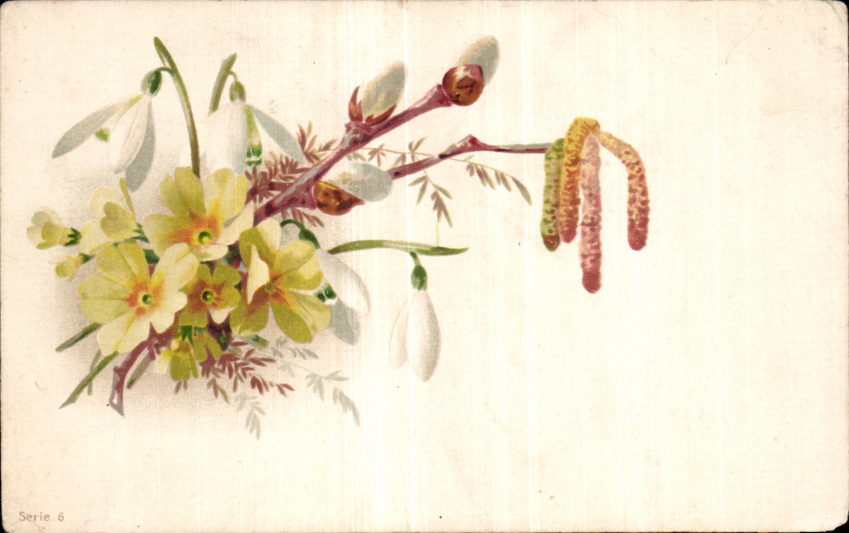 CPA Fantaisie Fleurs 