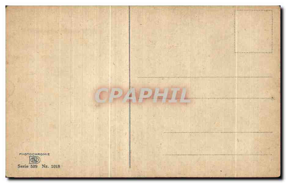 CPA Fantaisie Fleurs  — Verso