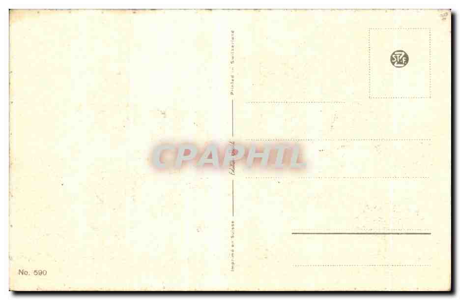 CPA Fantaisie Fleurs  — Rückseite