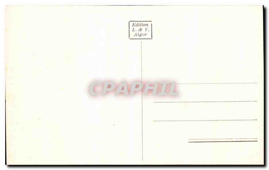 CPA Algerie Alger Mauresques en promenade — Back