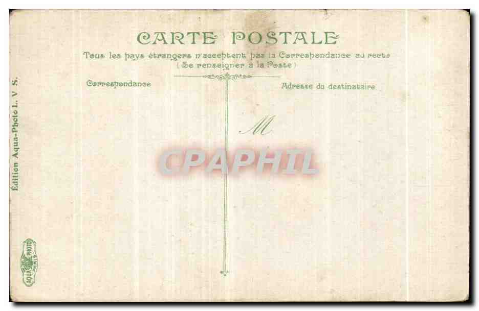 CPA Algerie Alger Le port vue prise de l hotel de l Europe — Rückseite