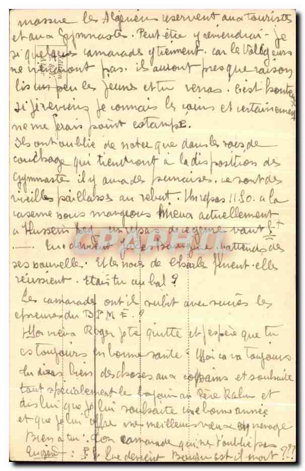 Algér - Place du Gouvernement et la Mosquée — éditeur D'APOLLON, n° 197 — Rückseite