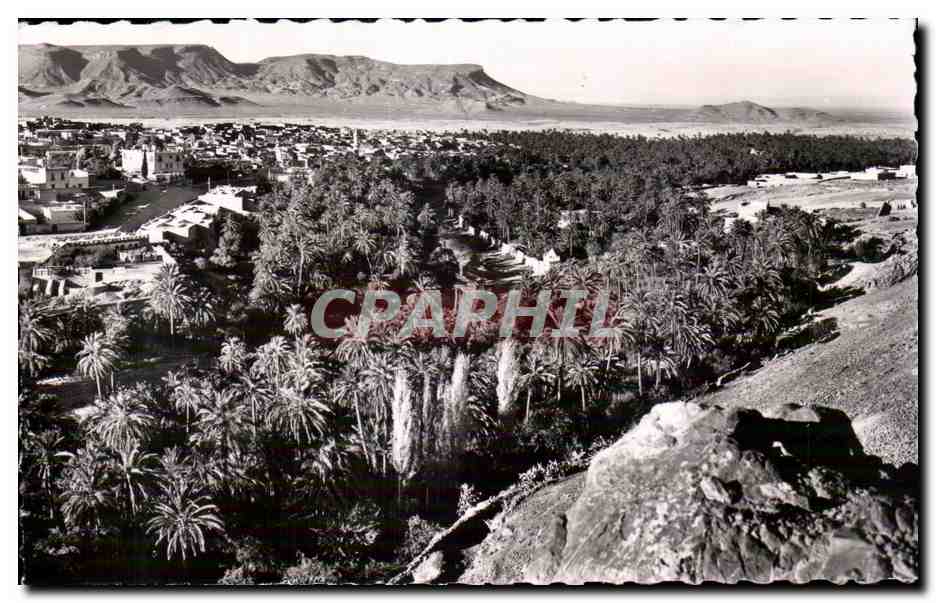 CPSM Algerie BOU- SAADA Cite du Bonheur Vue generale