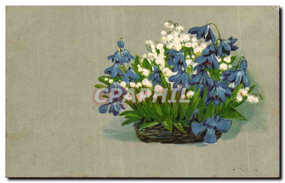 CPA Fantaisie Fleurs 