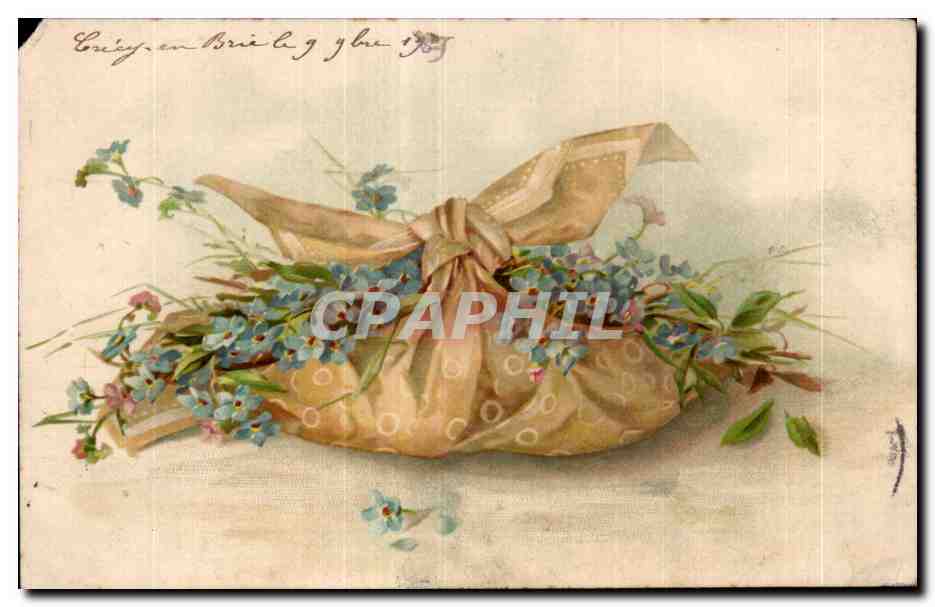 CPA Fantaisie Fleurs 