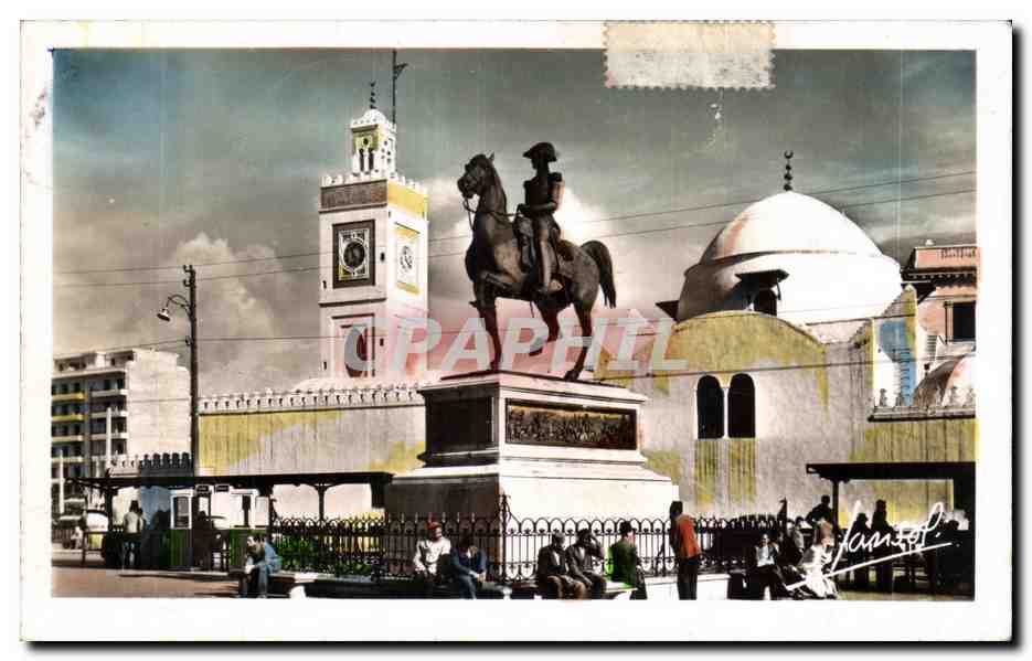 Place de la République — statue équestre — éditeur Jamel