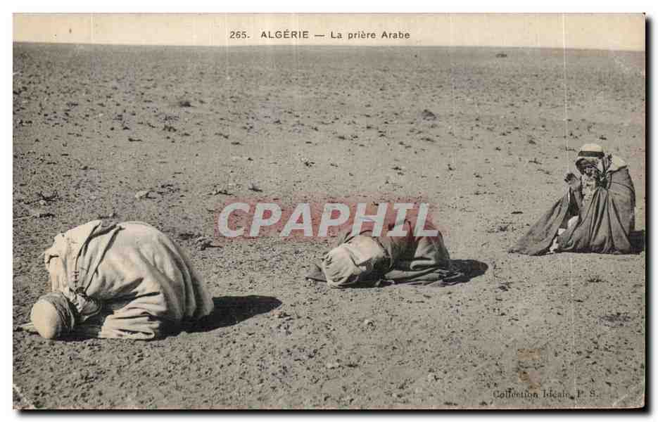 CPA Algerie ALGERIE La priere Arabe
