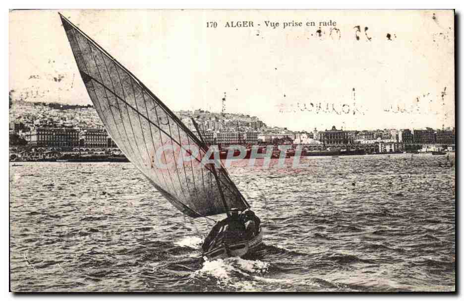 CPA Algerie ALGER - Vue prise en rade