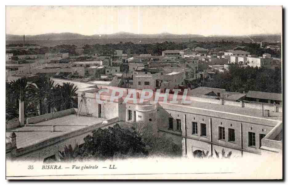 CPA Algerie BISKRA - Vue generale - LL 