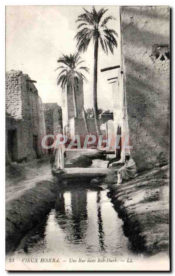 CPA Algerie VIEUX Biskra - Une Rue dans Bab-Darb