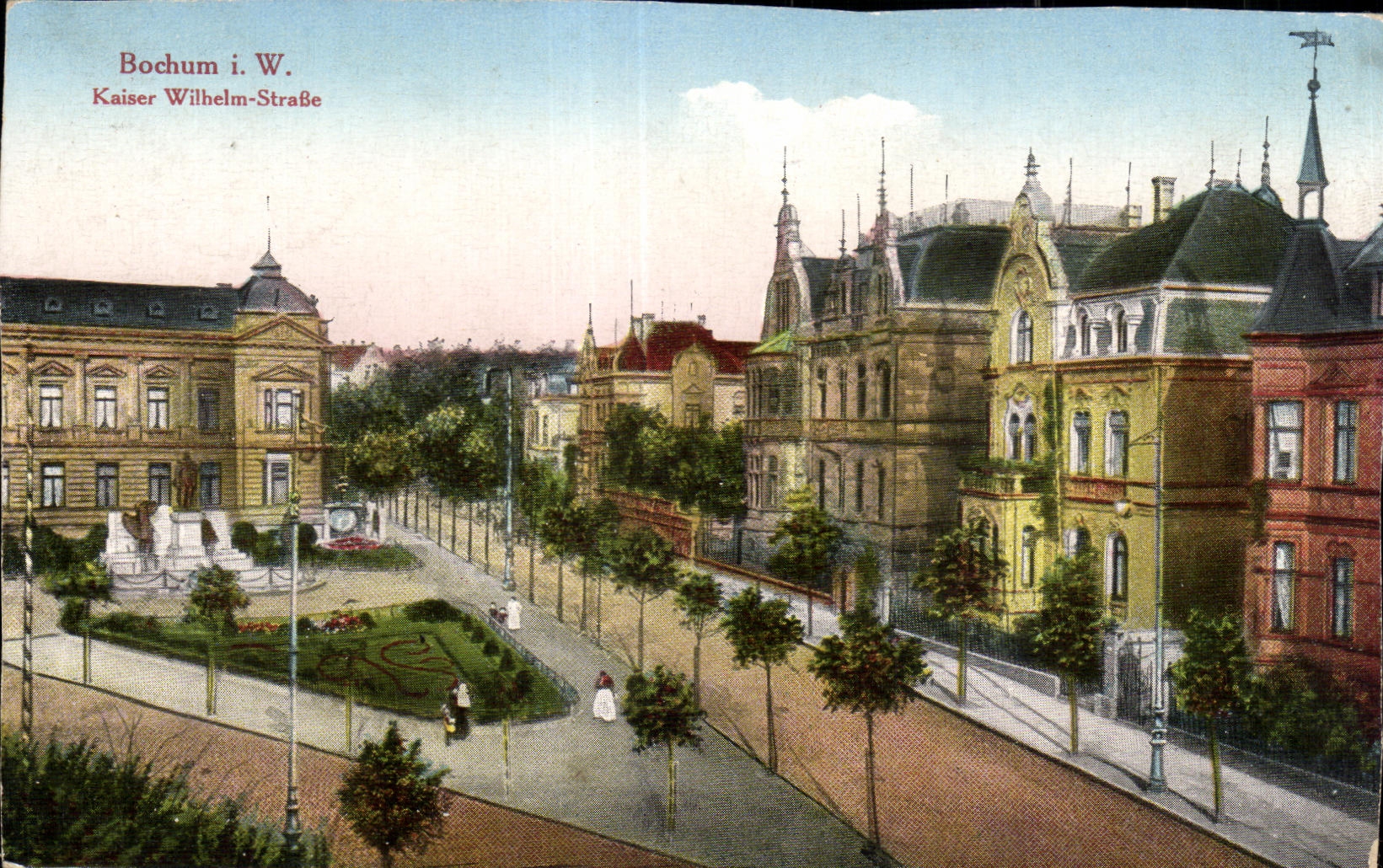 CPA Bochum I W Kaiser Wilbelm Strasse