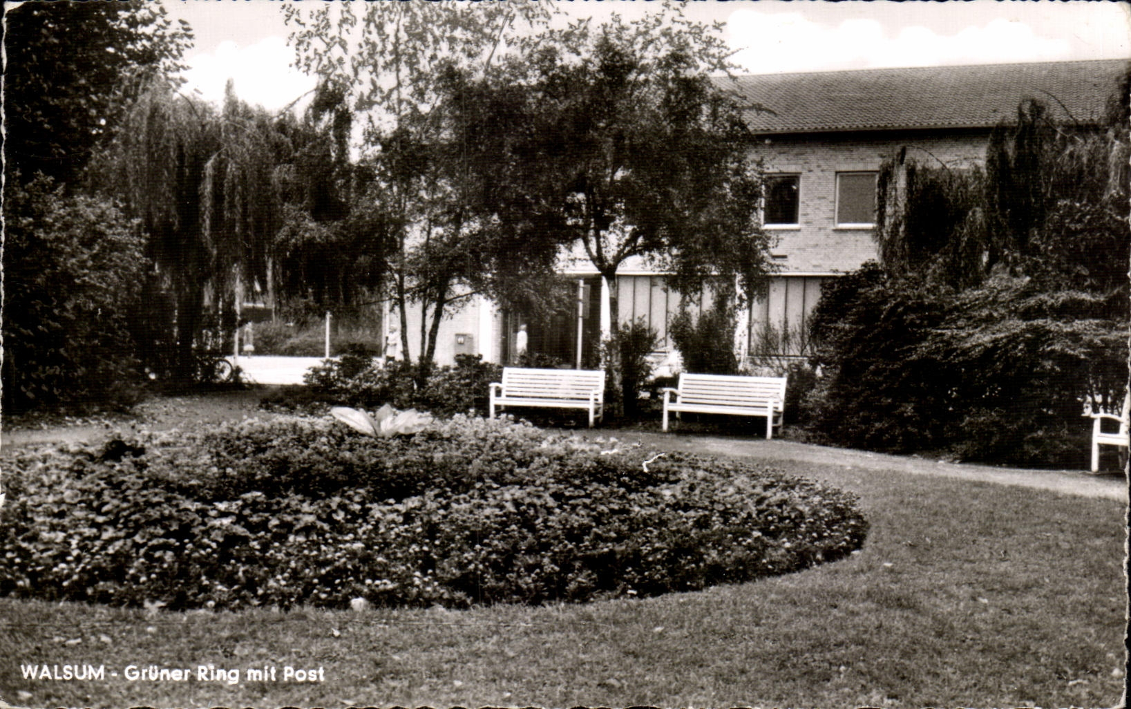 CPA Walsum Gruner Ring mit Post