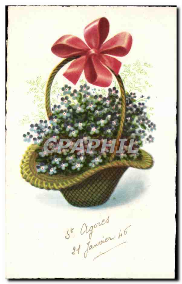 CPA Fantaisie Fleurs 